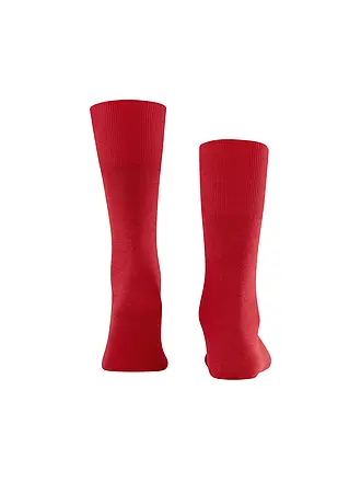 FALKE | Chaussettes homme "Airport" (gris foncé) | rot